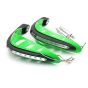 AllExtreme EXHP22G 7/8" 22mm Motorcycle Hand Guard with LED Light Universal Bike Handle Protector Shield Handlebar Protection Gear (Green)