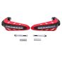 Allextreme EXHP22R Motorcycle Hand Guard with LED Light Universal Bike Handle Protector Shield Handlebar Protection Gear for ATV (Red, 7/8 Inch, 22mm), Standard