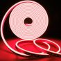 Allextreme AX-LED2 Neon LED Flexible Strip Light 12V Decorative Interior Exterior Car Truck Styling EL Wire Glow String Tube (Red, 5M)