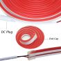 Allextreme AX-LED2 Neon LED Flexible Strip Light 12V Decorative Interior Exterior Car Truck Styling EL Wire Glow String Tube (Red, 5M)