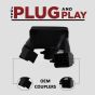 AllExtreme EXFHM1 Highway Indicator Flasher Relay Plug and Play Turn Signal Light Hazard Module with 20 Flashing Patterns Compatible with Royal Enfield Himalayan