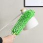 AllExtreme AEXMB01 Microfiber Brush with Flexible Plastic Handle Chenille Duster Washable Cleaning Mop for Cars Fans Ceiling Furniture & Home (1 Pc, Multicolor)