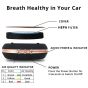 Allextreme AEX-02 Car Air Purifier Negative Ions Ionizer Portable Mini Travel USB Air-Freshener with HEPA Filter to Remove Odor Smell Bacteria and Allergen (4.2W)