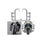 AllExtreme EXAFL1C Heavy Duty Metal Stainless Steel Air Fly Leg Guard Front Bike Safety Crash Bar Compatible for BS3, BS4 and BS6 Model Royal Enfield Bullet 350cc & 500cc (Chrome)