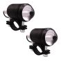 Allextreme AXU102 CREE LED Fog Light 12V Projector Lamp Waterproof Driving Headlight for Car and Motorcycle 25W (Pack of 2)