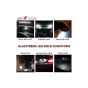 AllExtreme EXTSD1W 12 LED Universal Car Interior Super Bright Roof Light Reading Dome Bulb Lamp with Festoon Holder (6W, White, 1 Pc)