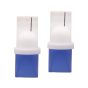 Allextreme EXT101B Universal T10 LED Parking Light Super Bright Interior Pilot License Plate Dome Indicator Lamp Bulb for Car Bike and Motorcycle (1W, Blue, 2 PCS)