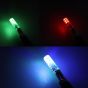 Allextreme EXT102M Universal T10 LED Parking Light Super Bright Interior Pilot License Plate Dome Indicator Lamp Bulb for Car Bike and Motorcycle (1W, Multicolor, 2 PCS)