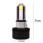 AllExtreme EXTHB1B 3 Side LED Headlight Bulb with Bluetooth connectivity, Cooling Fan & Canbus Head lamp Conversion Kit for Bikes Cars & SUV (30W, Multicolour, 1Pc)