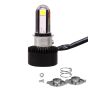 AllExtreme EXTHB1B 3 Side LED Headlight Bulb with Bluetooth connectivity, Cooling Fan & Canbus Head lamp Conversion Kit for Bikes Cars & SUV (30W, Multicolour, 1Pc)