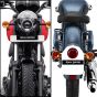 Allextreme EXDRL1T DRL LED Emblem Illuminating Bike Daytime Running Light with Brightening Logo Waterproof Motorcycle Glowing Driving Lamp Compatible for (1 Pc)