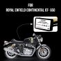 Allextreme EXFCGT1 Highway Indicator Flasher Relay Plug and Play Turn Signal Light Hazard Module with 20 Flashing Patterns Compatible with Royal Enfield Continental GT- 650