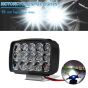Allextreme T15C2 15 Pearls/Lamp Beads LED Light for Motorcycle Waterproof Rustproof Super bright Scooter & Bike Headlight (15W, PACK- 2)