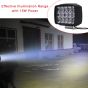 Allextreme T15C2 15 Pearls/Lamp Beads LED Light for Motorcycle Waterproof Rustproof Super bright Scooter & Bike Headlight (15W, PACK- 2)