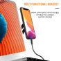 Allextreme Multifunctional Bracket Screen Side Cell Phone Magnetic Holder with Metal Disc & Dual Sided Sticker, Foldable Mount for Laptops Smart phones Android Phones (1pc, Grey)