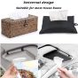 AllExtreme EXCTP10 2 Ply Soft Facial Tissue Paper Clean Flat Pack Refiller for Car Sun Shade Wipe Holder & Home Dispenser Box (100 Pulls x 10 Pcs)