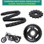 AllExtreme EX-034 Chain Sprocket Kit for Bullet Classic Electra and Standard (Set of 3)