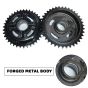 AllExtreme EX-034 Chain Sprocket Kit for Bullet Classic Electra and Standard (Set of 3)
