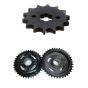 AllExtreme EX-034 Chain Sprocket Kit for Bullet Classic Electra and Standard (Set of 3)