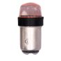 Allextreme EXBSG2R Silica Gel LED Bulb Parking Light Super Bright Lamp Chipset Silicone License Plate Dome Indicator for Car Bike and Motorcycle (3W, Red, 2 PCS)