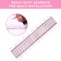 Allextreme EXM3IPK 3 LED Module Light Interior Exterior 12V 5730 Injection Decorative Lamp with Adhesive Backside for Car, Home & Decoration (20 Strips, Pink)