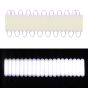 Allextreme EXMIL9W 9 LED Module Light Interior Exterior 12V 5730 Injection Decorative Lamp with Adhesive Backside for Car, Home & Decoration (20 Strips, White)