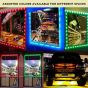 Allextreme EXMIL9W 9 LED Module Light Interior Exterior 12V 5730 Injection Decorative Lamp with Adhesive Backside for Car, Home & Decoration (20 Strips, White)