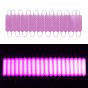 Allextreme EXMIL9P 9 LED Module Light Interior Exterior 12V 5730 Injection Decorative Lamp with Adhesive Backside for Car, Home & Decoration (20 Strips, Pink)