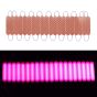 Allextreme EXMIR9B 9 LED Module Light Interior Exterior 12V 5730 Injection Decorative Lamp with Adhesive Backside for Car, Home & Decoration (20 Strips, Brown)