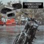 AllExtreme SHONTONE-C SHON CHROME Bike & Car Horns Super Loud Sound Air Siren (12V, Silver, 2 Pcs)