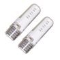 Allextreme Universal T10 LED Parking Light 12 SMD Super Bright Interior Pilot License Plate Dome Indicator Lamp Bulb for Car Bike and Motorcycle (3W, Blue, 2 PCS)