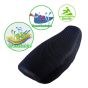 Allextreme EXUSC1A Universal Mesh Bike Seat Cover Anti Skid Net Cushion for All Flat Seat Motorcycles (Black)