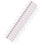 AllExtreme EX3MLIW 3 LED Module Light Interior Exterior 12V 5730 Injection Decorative Lamp with Adhesive Backside for Car, Home & Decoration (20 Strips, White)