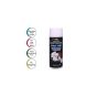 Allextreme B-1088-40 Multipurpose High Gloss Pure Acrylic Fast Dry Colour Spray Paint Can for Cars and Bikes (Gloss White, 400ml, 1 Pc)