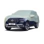 Allextreme HV7003 Car Body Cover Compatible with Hyundai Venue Custom Fit Dustproof UV Heat Resistant Indoor Outdoor Body Protection (Silver)