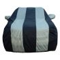 Allextreme TR7005 Car Body Cover Compatible with Tata Tigor Custom Fit Dustproof UV Heat Resistant Indoor Outdoor Body Protection (Navy Blue & Silver)