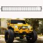 Allextreme EXF40L1 40 LED Fog Light 20 Inch Flood LED Work Double Row White Light Waterproof Driving Lamp Universal for Car Motorcycle Bike (120W, 1 Pc)
