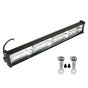 Allextreme EXW72L1 96 LED Fog Light 18 Inch Flood LED Work Double Row White Light Waterproof Driving Lamp Universal for Car Motorcycle Bike (72W, 1 Pc)