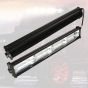 Allextreme EXW72L1 96 LED Fog Light 18 Inch Flood LED Work Double Row White Light Waterproof Driving Lamp Universal for Car Motorcycle Bike (72W, 1 Pc)