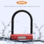 AllExtreme ANS-U1L Bluetooth Anti Theft U Lock with Combination Password & App Unlock for Car, Motorcycle, Bicycle & Home