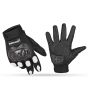 Allextreme EXO2FG08 Probiker Motorcycle Full Finger Riding Gloves for Bike Racing & Sports Hand Glove for Men and Women (XL, White)