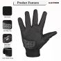 Allextreme EXO2FG08 Probiker Motorcycle Full Finger Riding Gloves for Bike Racing & Sports Hand Glove for Men and Women (XL, White)