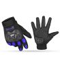Allextreme EXO2FG01 Probiker EXO2FG01 Protective Full Finger Gloves Anti-Skid Surface Breathable Bike Riding Glove for Motorcycle Cycling Climbing Mountaineering Hiking (XL, Blue)