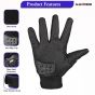 Allextreme EXO2FG01 Probiker EXO2FG01 Protective Full Finger Gloves Anti-Skid Surface Breathable Bike Riding Glove for Motorcycle Cycling Climbing Mountaineering Hiking (XL, Blue)