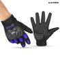 Allextreme EXO2FG01 Probiker EXO2FG01 Protective Full Finger Gloves Anti-Skid Surface Breathable Bike Riding Glove for Motorcycle Cycling Climbing Mountaineering Hiking (XL, Blue)