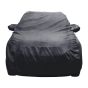 Allextreme HV7004 Car Body Cover Compatible with Hyundai Venue Custom Fit Dustproof UV Heat Resistant Indoor Outdoor Body Protection (Grey with Mirror)