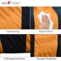 Allextreme HV7011 Car Body Cover Compatible with Hyundai Venue Custom Fit Dustproof UV Heat Resistant Indoor Outdoor Body Protection (Navy Blue & Orange)