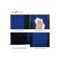 Allextreme HN7009 Car Body Cover Compatible with Hyundai Grand i10 Nios Custom Fit Dustproof UV Heat Resistant Indoor Outdoor Body Protection (Navy Blue & Blue)