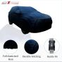Allextreme K7008 Car Body Cover Compatible with Kia Seltos Custom Fit Dustproof UV Heat Resistant Indoor Outdoor Body Protection (Navy Blue with mirror)
