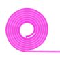 Allextreme AXNLED1 Neon LED Flexible Strip Light 12V Decorative Interior Exterior Car Truck Styling EL Wire Glow String Tube (Pink, 5M)